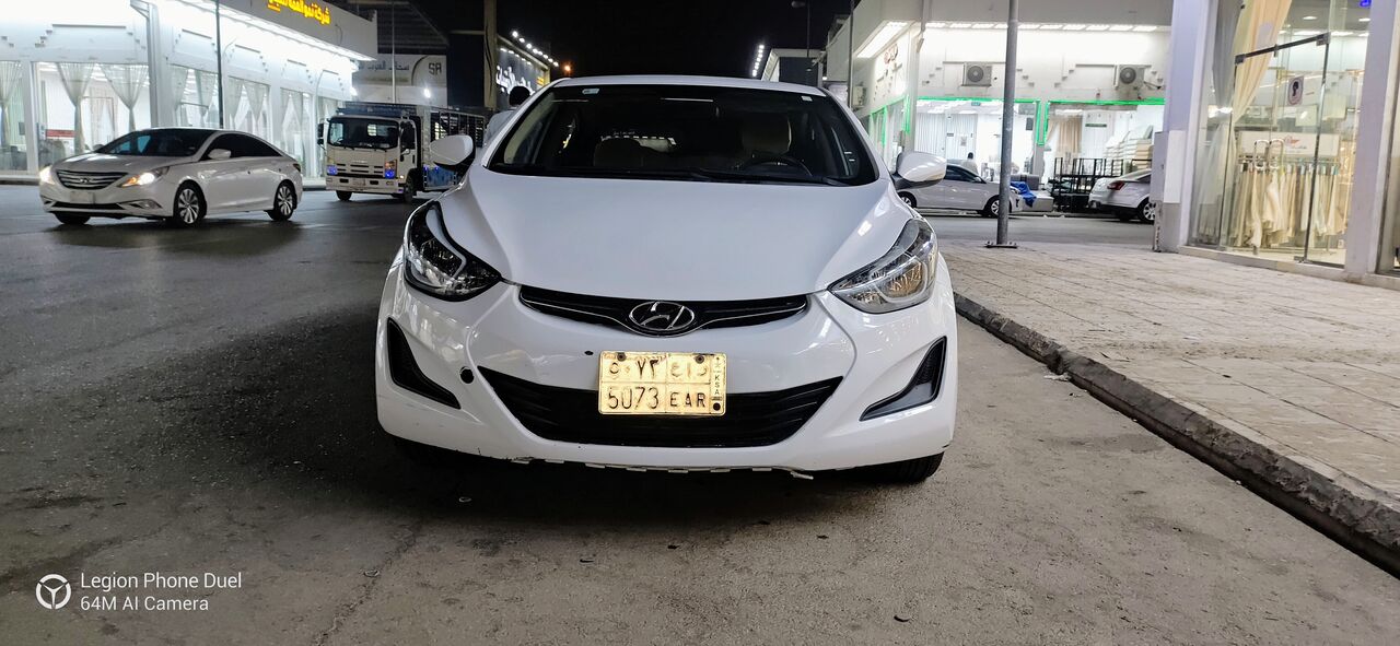 Manfouha, Vehicles, Cars & Trucks , SAR 22000,  Hyundai Elantra,  2016,  Automatic,  363000 KM,  Selling My Car Very Neat And Clean Family Used Car All Non Accident Car
