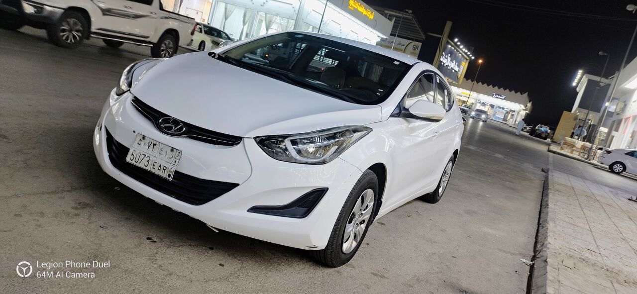 Manfouha, Vehicles, Cars & Trucks , SAR 22000,  Hyundai Elantra,  2016,  Automatic,  363000 KM,  Selling My Car Very Neat And Clean Family Used Car All Non Accident Car
