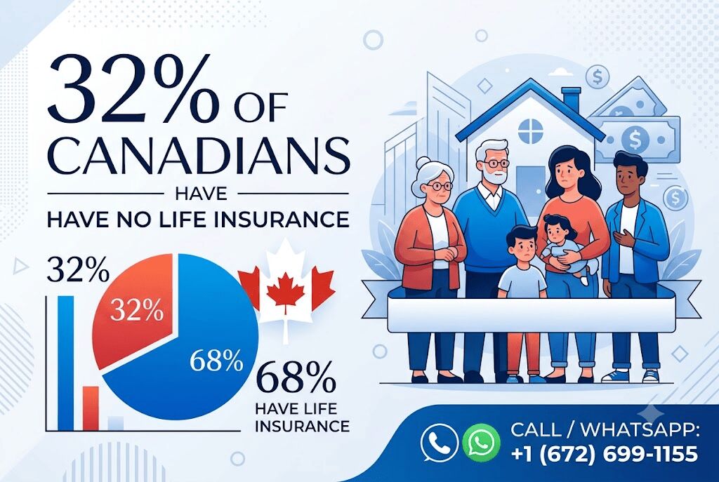 Surrey, Financial, 32% Of Canadians Have No Life Insurance