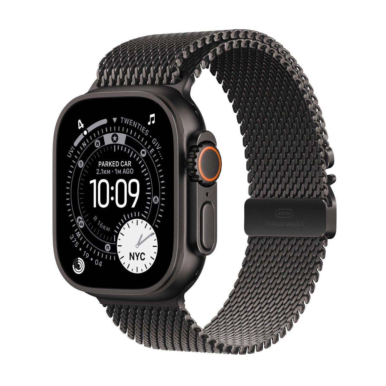 Hoora, Mobile Phones, BHD 245,  Apple Watch Ultra 3 Black Titanium Metal Strap Special Edition New Just Slightly Used With