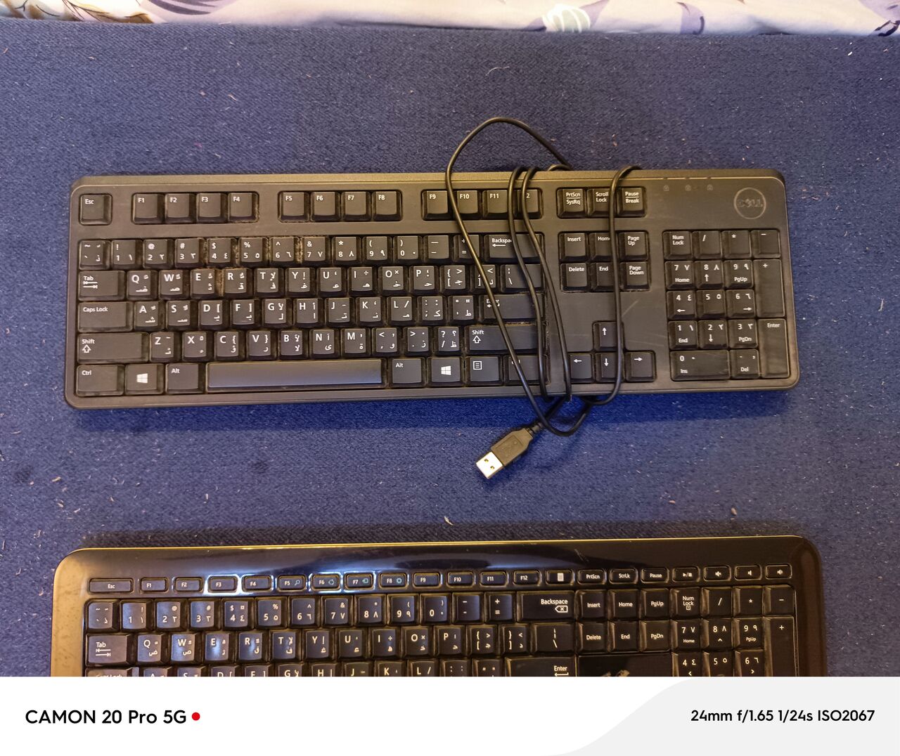 Jeddah, Computers, SAR 175,  2 Keyboards (dell + Microsoft) + Wifi Connector