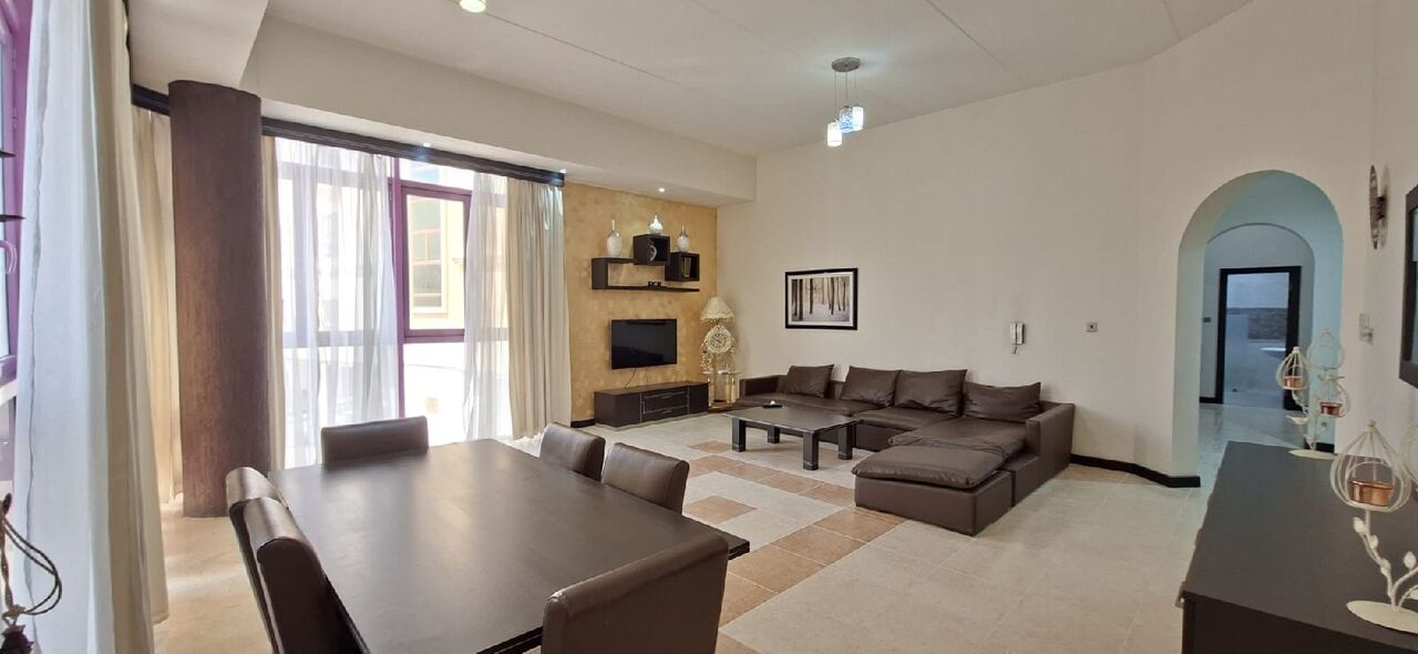 Adliya, Apartments, Flats, Houses & Villas, BHD 450/year,  3 BR,  Fully Furnished 3 Bedroom 3 Bathroom With Ewa Flat For Rent In : Adliya