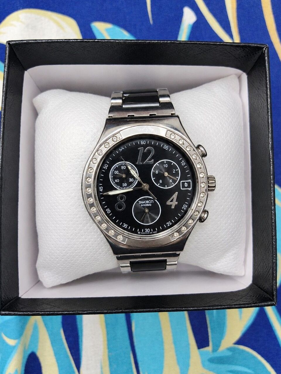 Khobar, Watches, SAR 249,  Swatch Irony Chrono Dreamnight (YCS485GC)