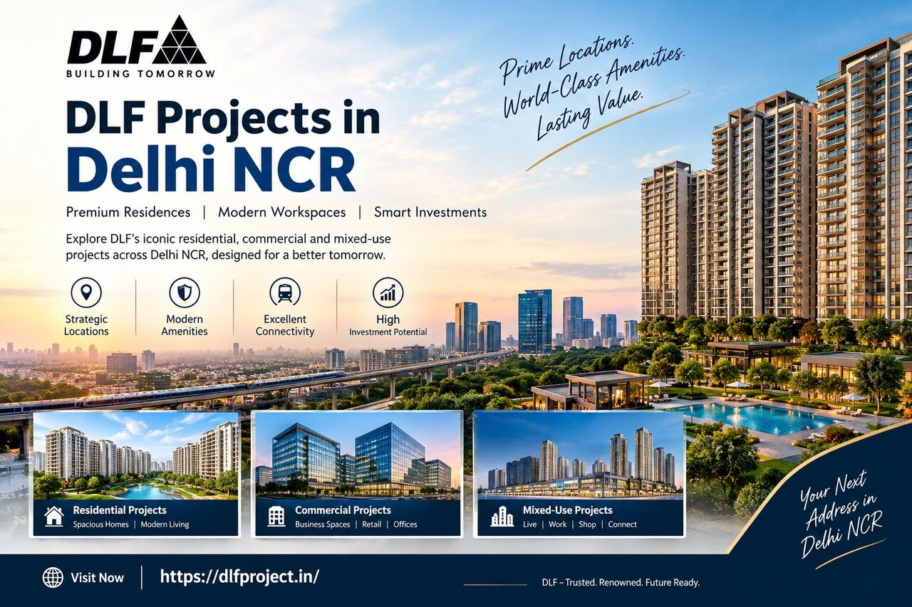 Gurugram, Real Estate For Sale, DLF Projects In Delhi NCR: Explore Premium Real Estate Opportunities