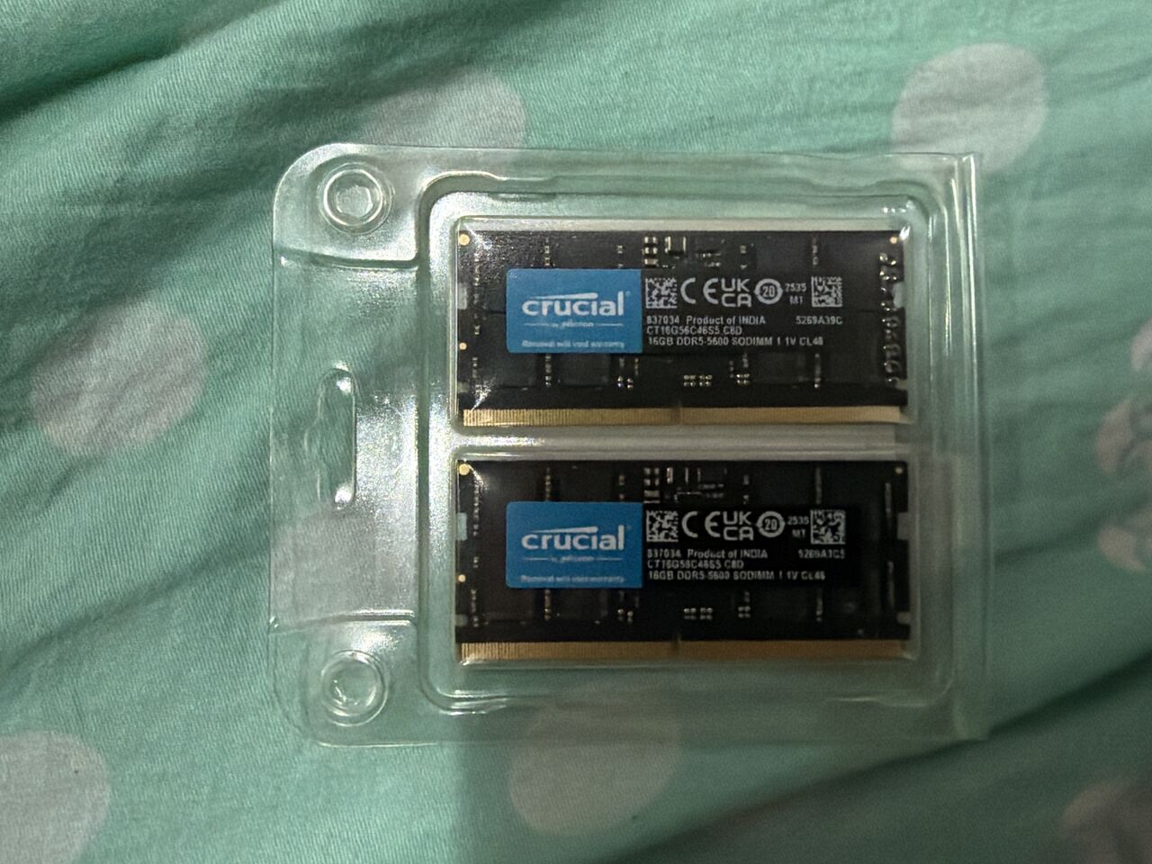 Jeddah, Computers, SAR 1800,  DDR5 Notebook / Laptop RAM 32GB