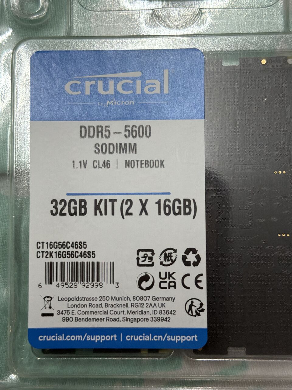Jeddah, Computers, SAR 1800,  DDR5 Notebook / Laptop RAM 32GB