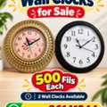 BHD 1,  2 Stylish Wall Clocks For Sale &ndash; Only 500 Fils Each