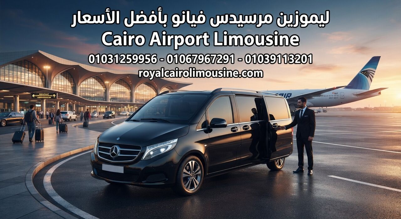 Cairo, Automotive, حجز ليموزين مرسيدس فيانو .. Cairo International Airport Limousine