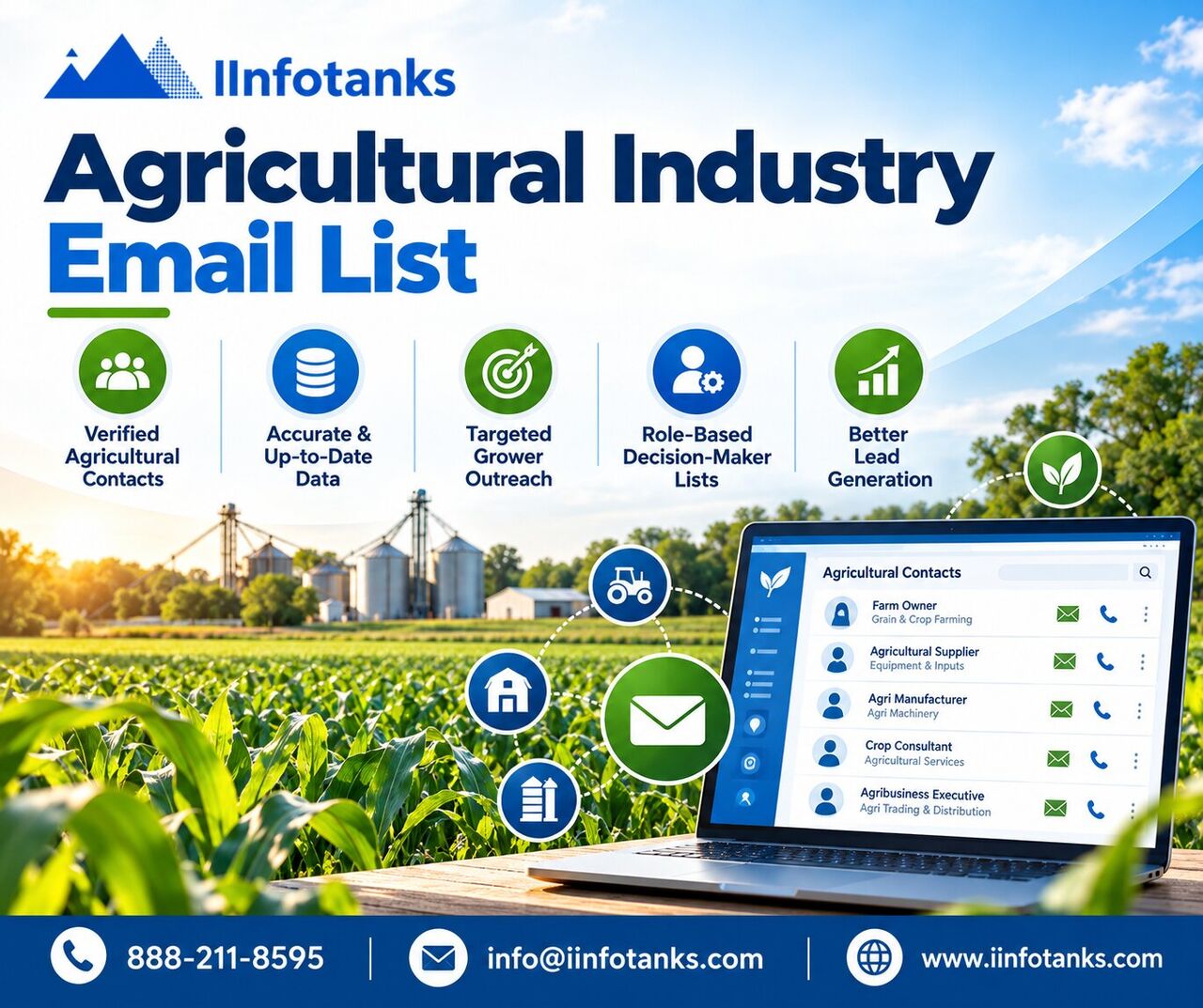 New York, Software Development, Agricultural Industry Email List