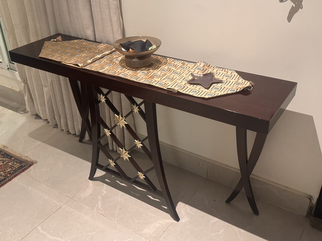 Riyadh, Furniture, SAR 500,  Console Entrance Table Hardwood For Sale