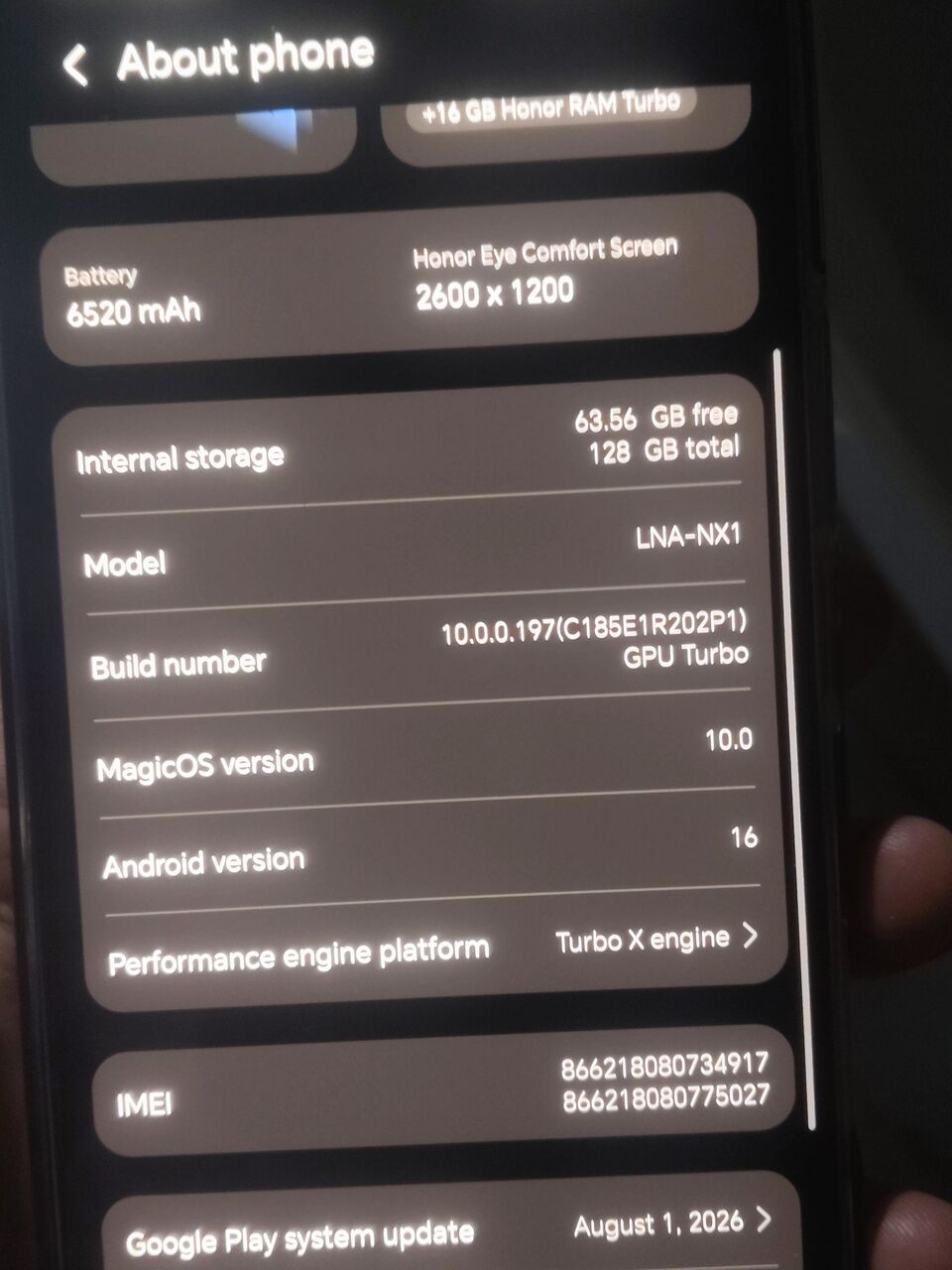 Al Dana, Mobile Phones, Sar 950,  Hi Sir I Want To Sale Honor 600 Lite Mobile