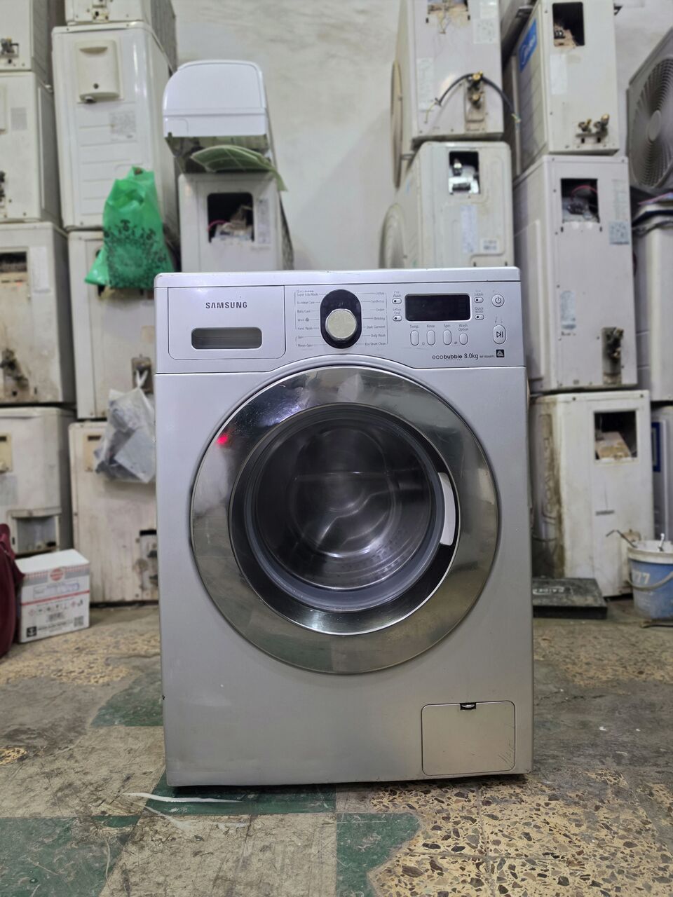 Al Malaz, Appliances, SAR 1,  Samsung 8KG Automatic Washing Machine &ndash; Same As New