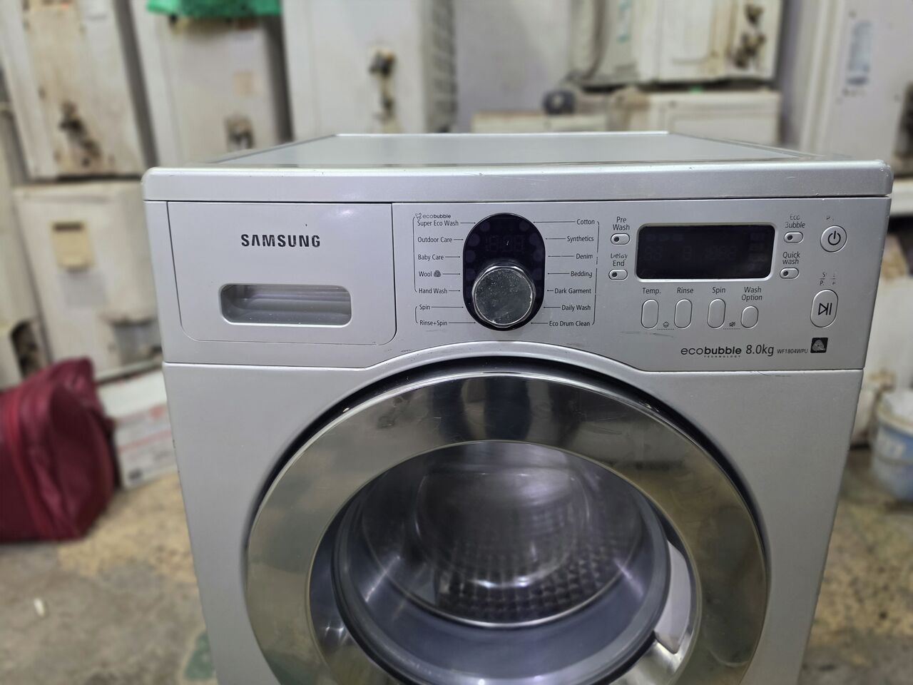 Al Malaz, Appliances, SAR 1,  Samsung 8KG Automatic Washing Machine &ndash; Same As New