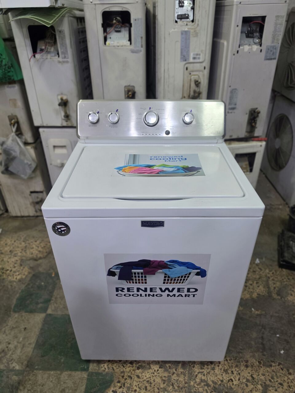 Al Olaya, Appliances, SAR 1,  MAYTAG 12KG TOP LOAD AUTOMATIC WASHING MACHINE
