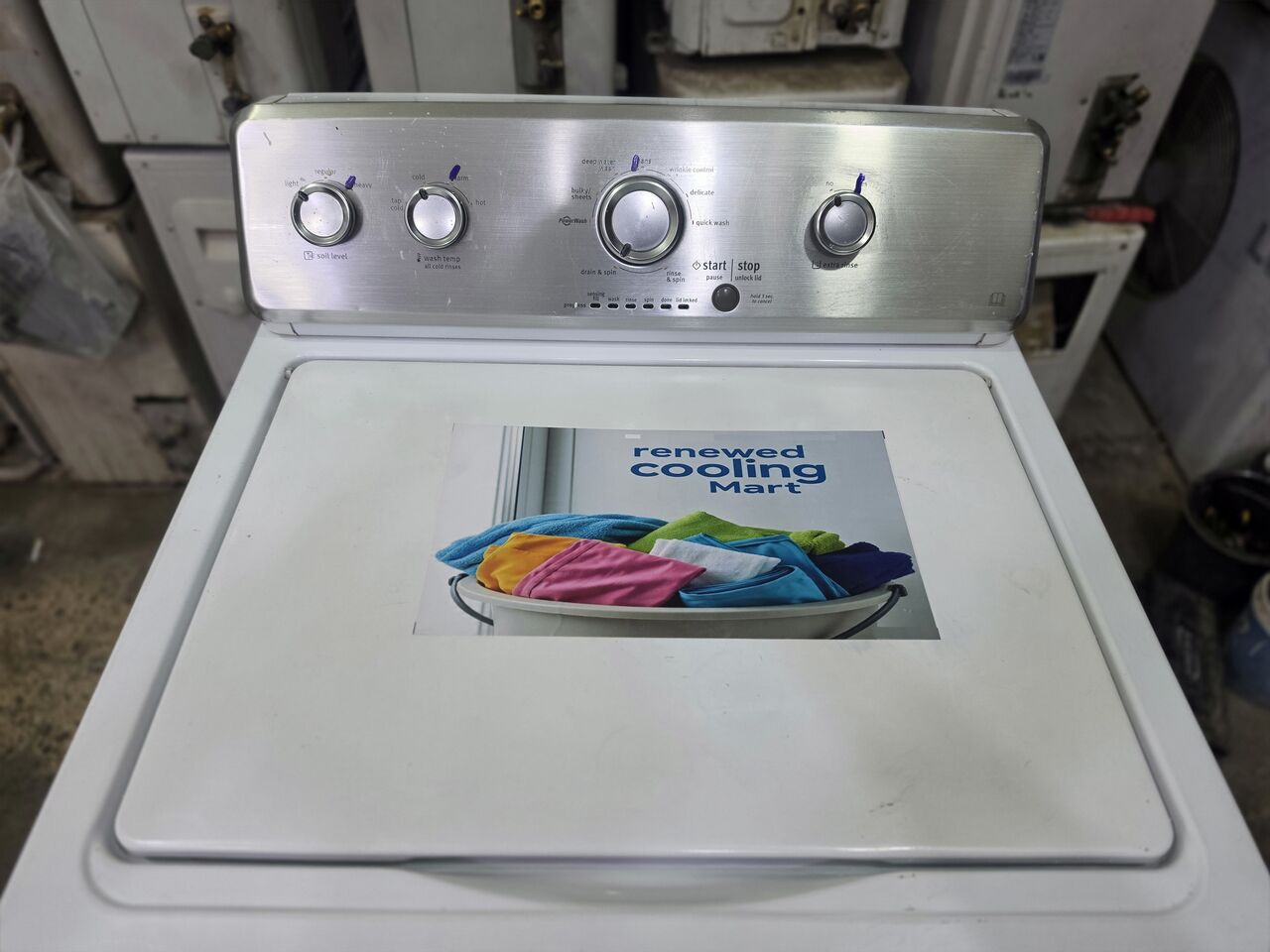 Al Olaya, Appliances, SAR 1,  MAYTAG 12KG TOP LOAD AUTOMATIC WASHING MACHINE