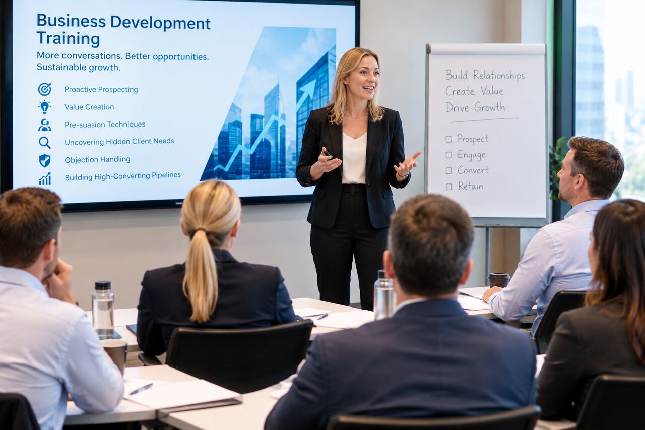 Sydney, Training, Elevate Performance With Training Business Development!