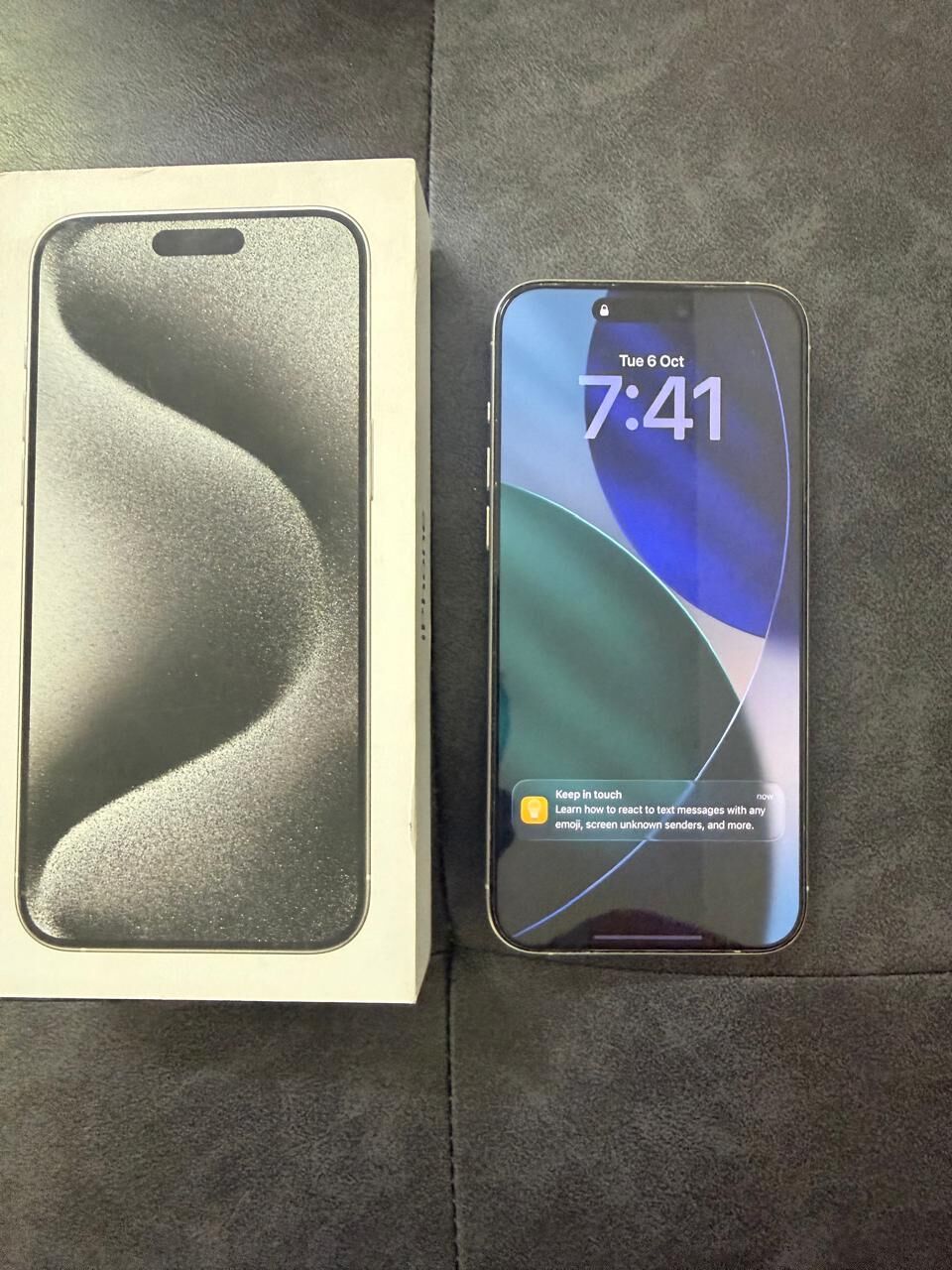 Al Murabba, Mobile Phones, SAR 2700,  IPhone 15 Pro Max, 256 GB, White Titanium
