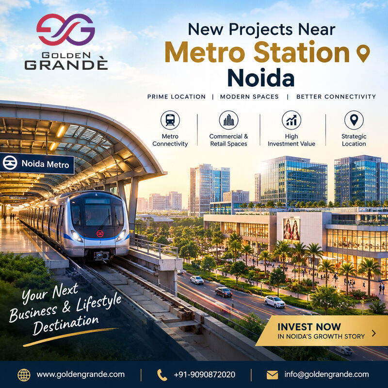 Noida, Offices, INR 0,  New Projects Near Metro Station Noida | Golden Grande