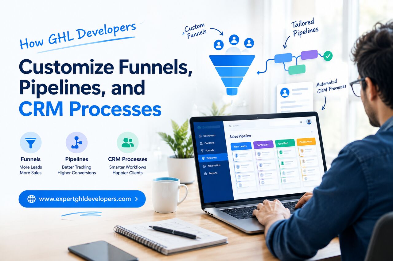 New York, Web Design & Development, GHL Developers For Custom Funnels, Pipelines And CRM Systems