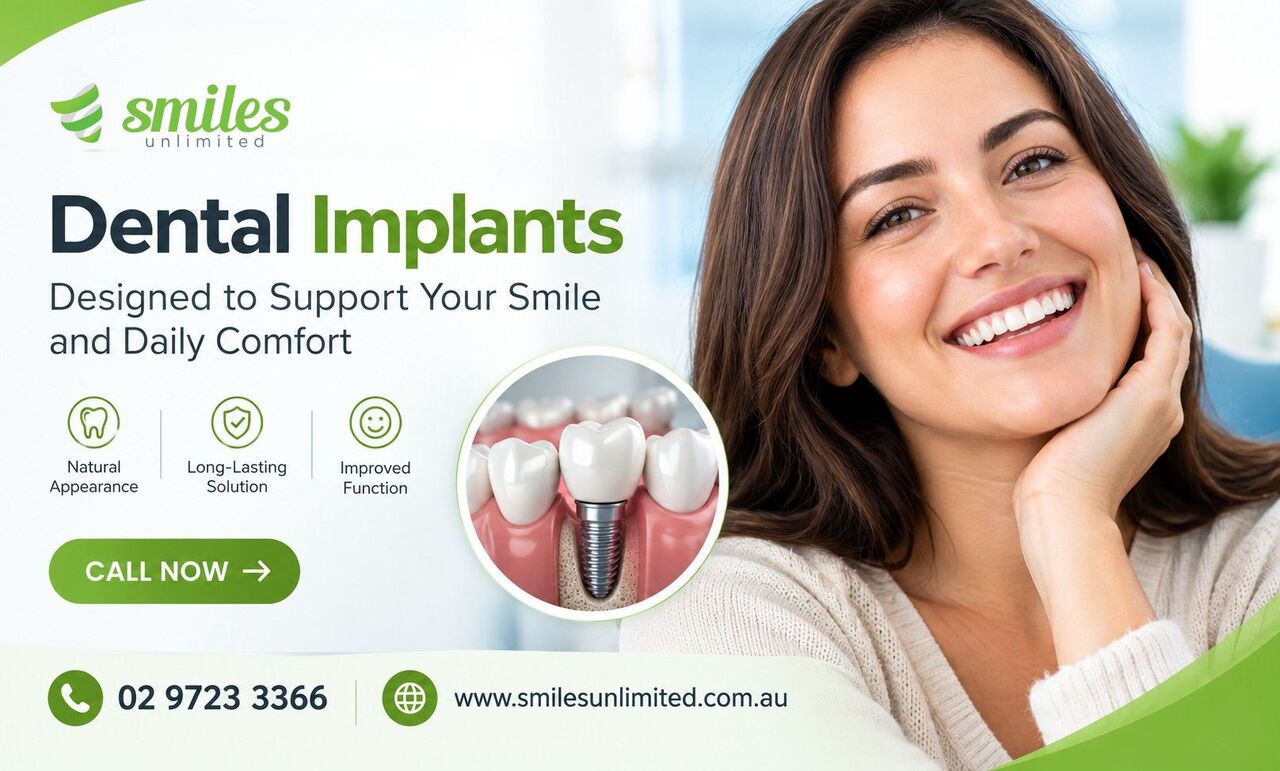 Sydney, Dental, Dental Implants For A Natural-Looking Smile And Confident Everyday Life