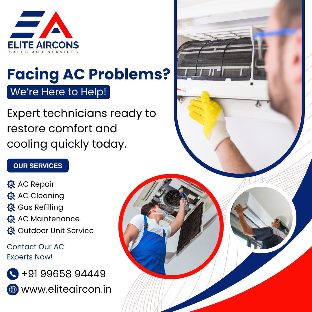 Chennai, Air Conditioning, Facing AC Problems? Get Reliable AC Service In Trichy