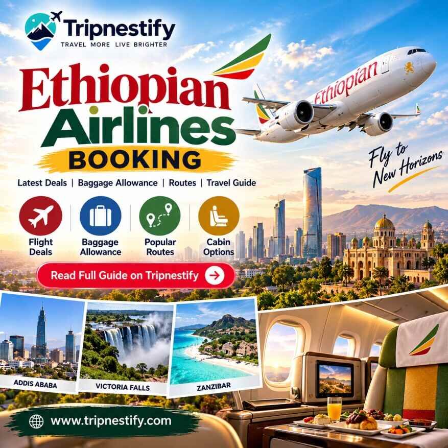 New Delhi, Travel, Ethiopian Airlines Booking: Latest Flight Deals & Baggage Guide | Tripnestify