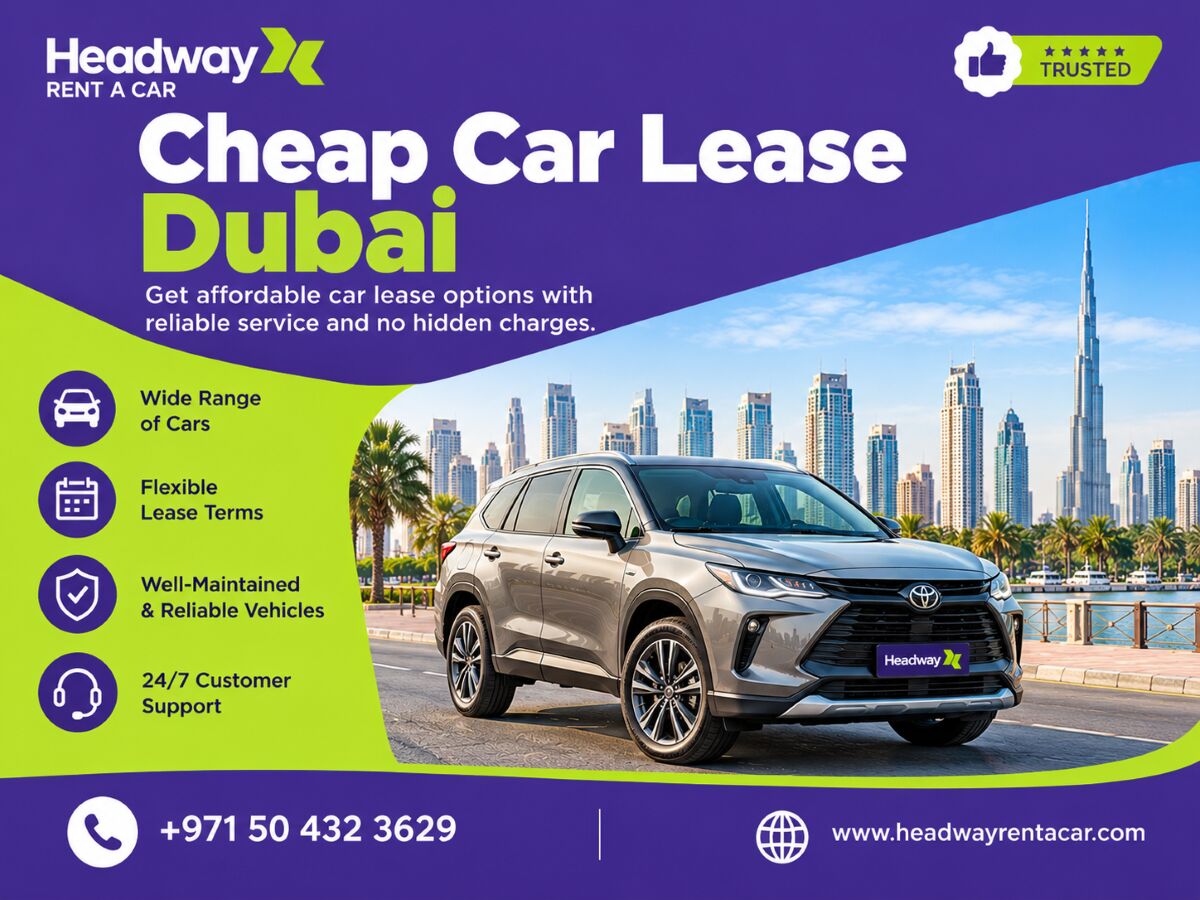 Dubai, Business, Cheap Car Leasing In Dubai For A Temporary Second Vehicle