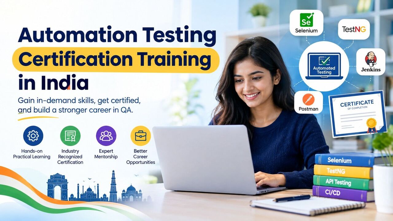 Noida, Education, Automation Testing Certification Training In India: What Skills Can You Build