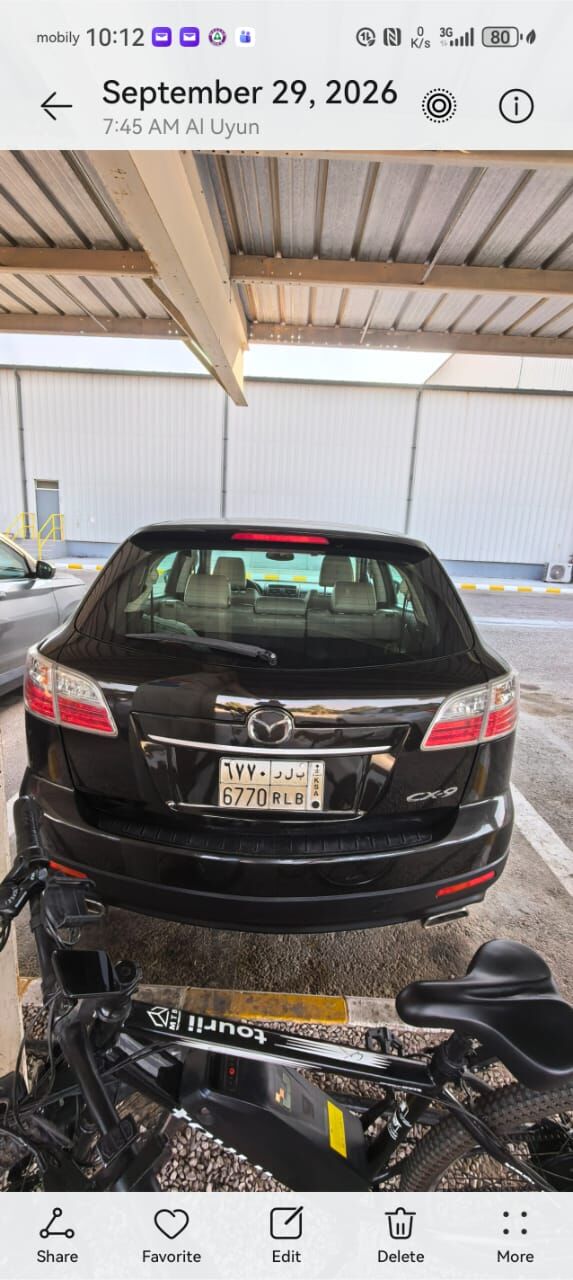 Riyadh, Vehicles, Cars & Trucks , SAR 30000,  2011,  2012,  Automatic,  242 KM,  CX 9 3.7 Grand Touring Full Option
