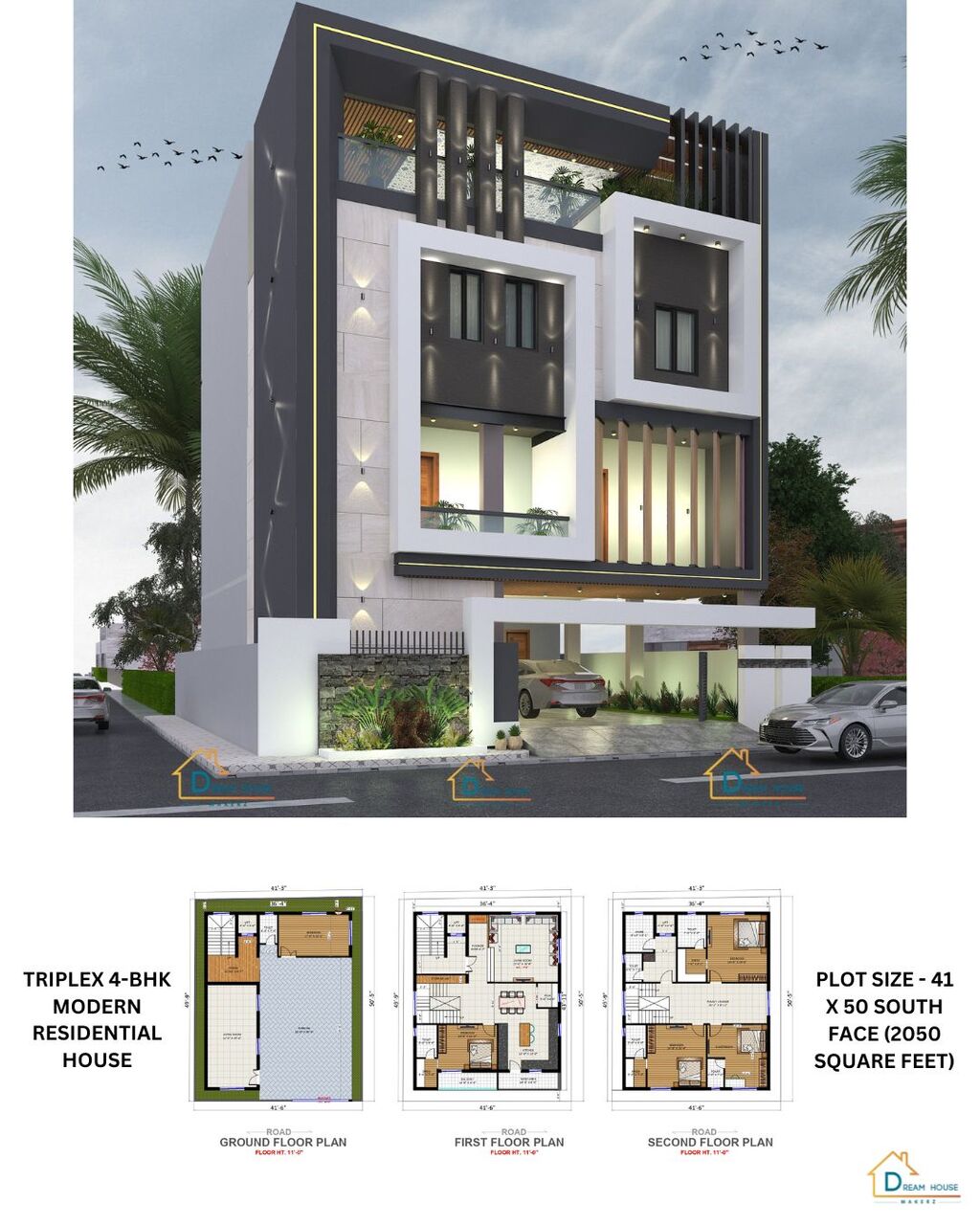 Indore, Interior Design, A Complete Home With An Exterior Built To Last
