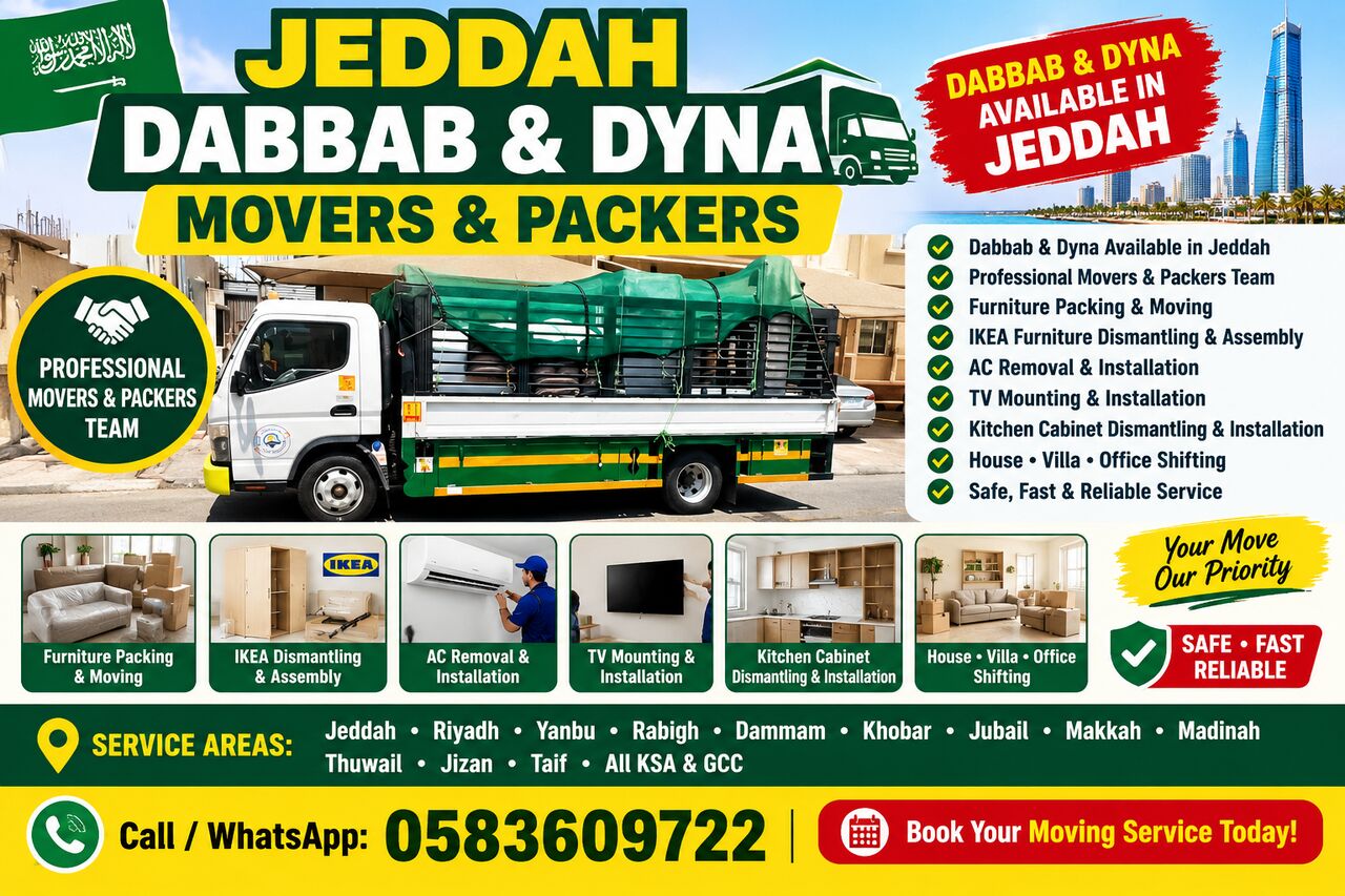 Dammam, Relocation, Best Packers And Movers House🇵🇰 Office Shifting Company Dammam Jeddah▪︎ 0583609722