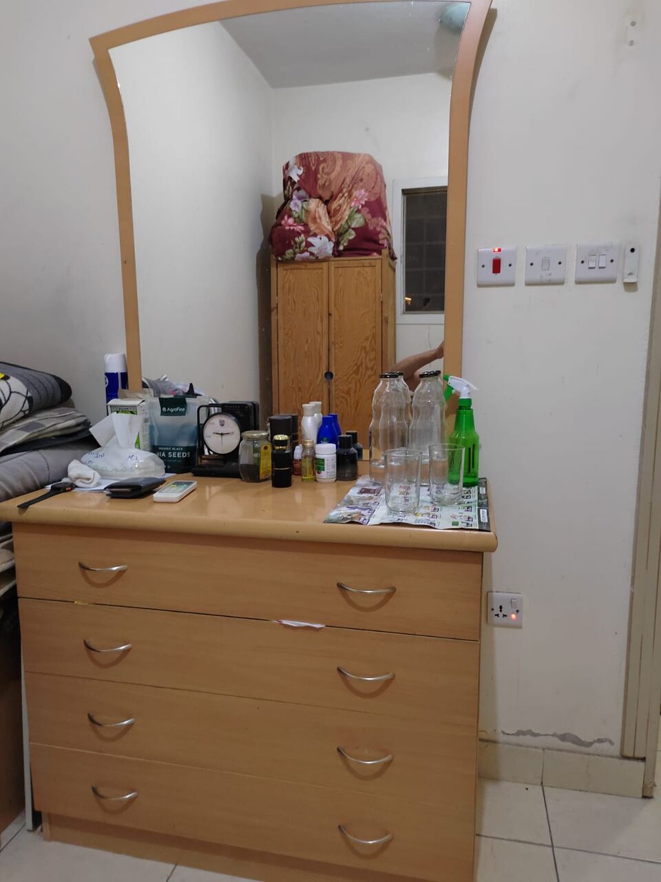 Riyadh, Furniture, SAR 1000,  Bedroom Set For Sale