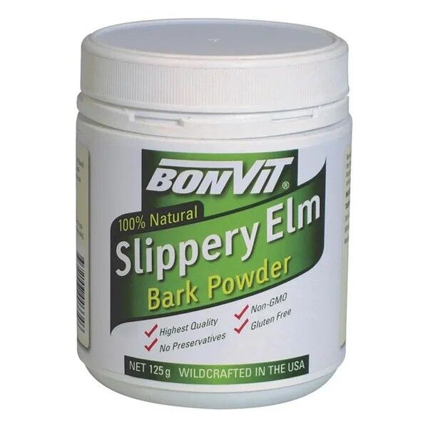 Sydney, Health & Beauty Items, AUD 27,  Slippery Elm Powder &ndash; Bonvit 125 Gm Natural Bark Powder