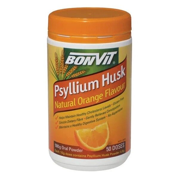 Sydney, Health & Beauty Items, Bonvit Psyllium Husk Orange &ndash; 500 Gm