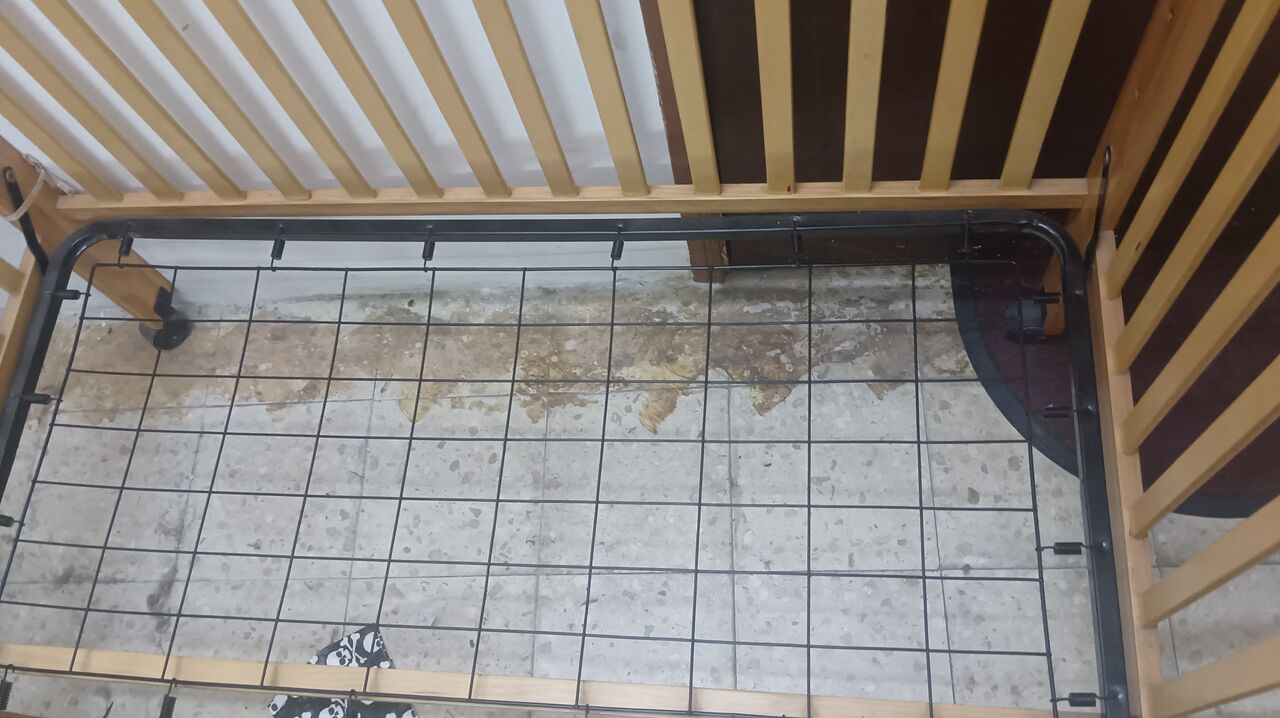 Dammam, Baby & Kid Stuff, SAR 200,  Baby Cot Bed, Stroller & Feeding Chair In Excellent Condition