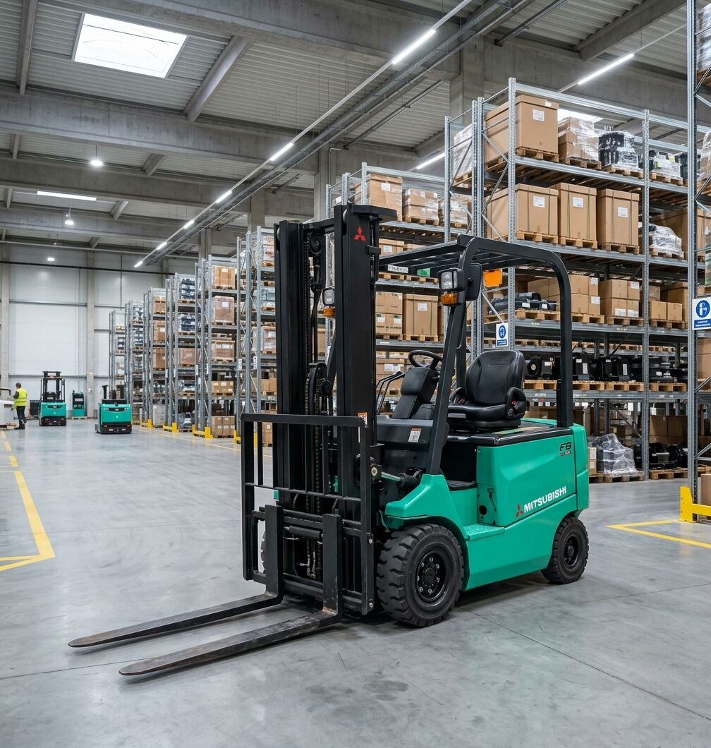 Manama, Heavy Equipment, BHD 3200,  🚜 For Sale: Mitsubishi 2.5 Ton Electric Forklift