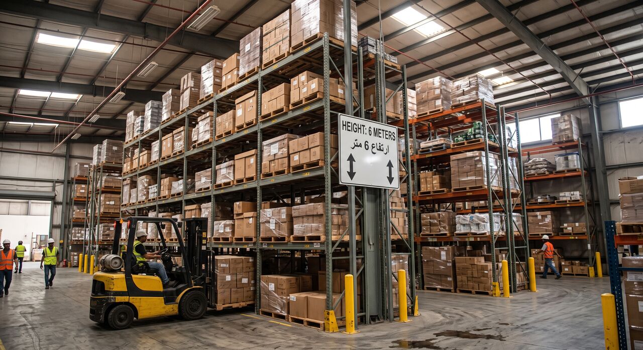 Manama, Heavy Equipment, BHD 600,  Heavy Duty Shelves - Pallet Racks