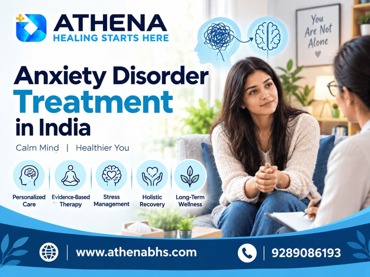 Gurgaon, Health, Anxiety Disorder Treatment In India: From Symptoms To Recovery