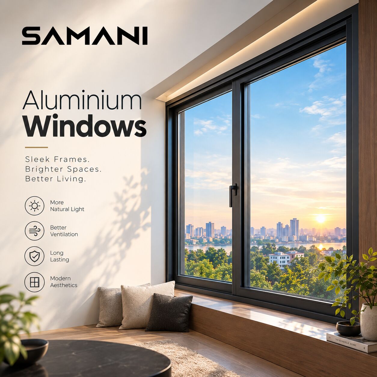 Thane, Interior Design, Aluminium Windows In India