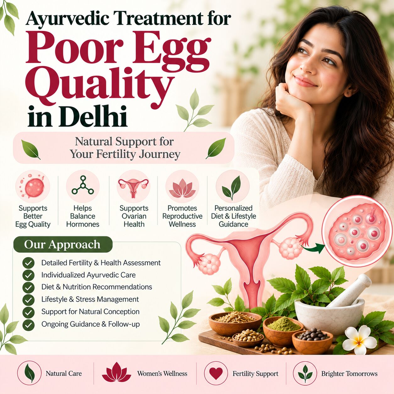 New Delhi, Medical, Ayurvedic Fertility Care For Poor Egg Quality In Delhi