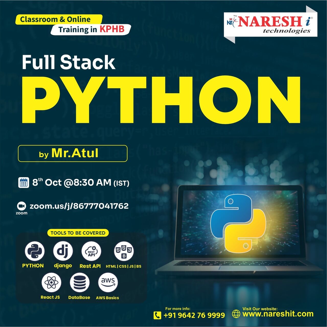 Hyderabad, Education, Build Your Python & Full Stack Development Skills With NareshIT KPHB