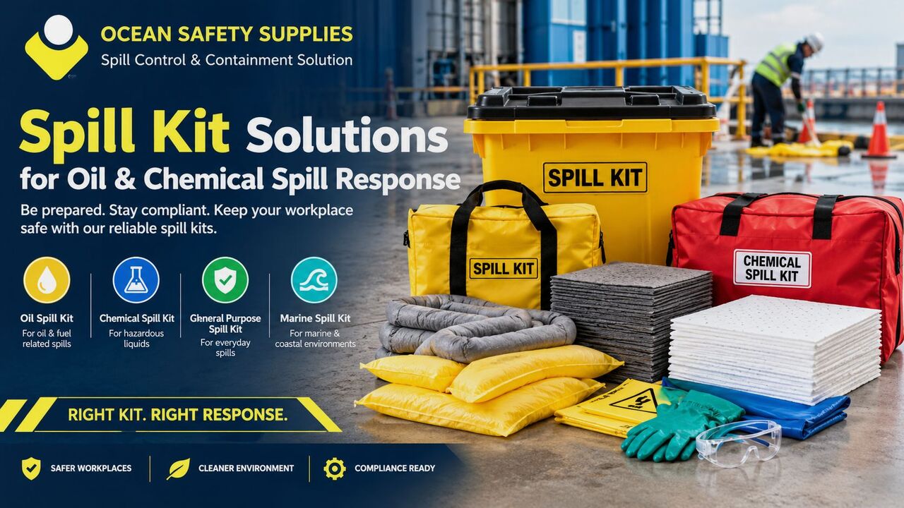 Singapore, General, Spill Kit For Oil & Chemical Spill Response | Ocean Safety Supplies