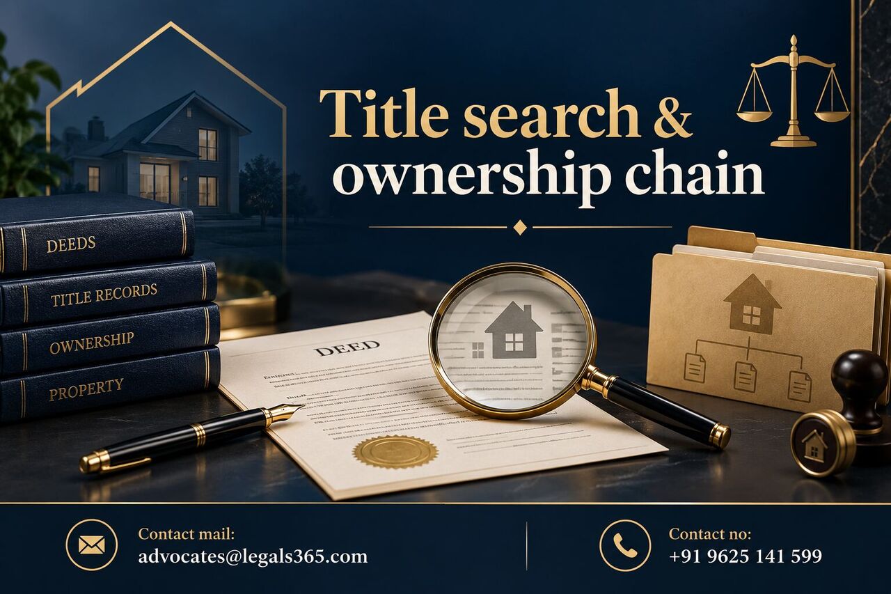 Ghaziabad, Legal, How Does Title Search & Ownership Chain Protect Property Buyers?