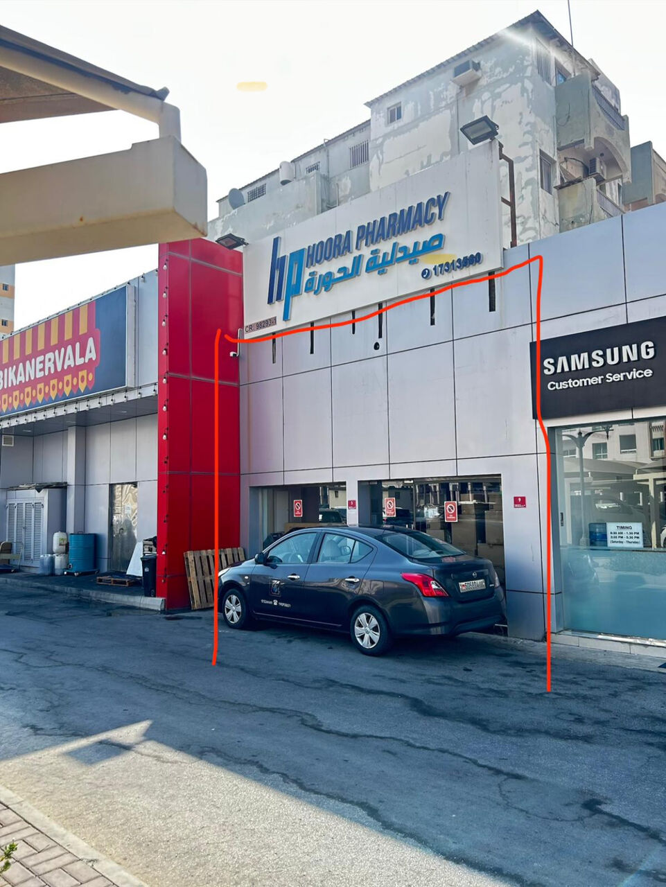 Hoora, Shops, BHD 900,  108 Sq. Meter,  Hoora Area Showroom Space Available For Rent