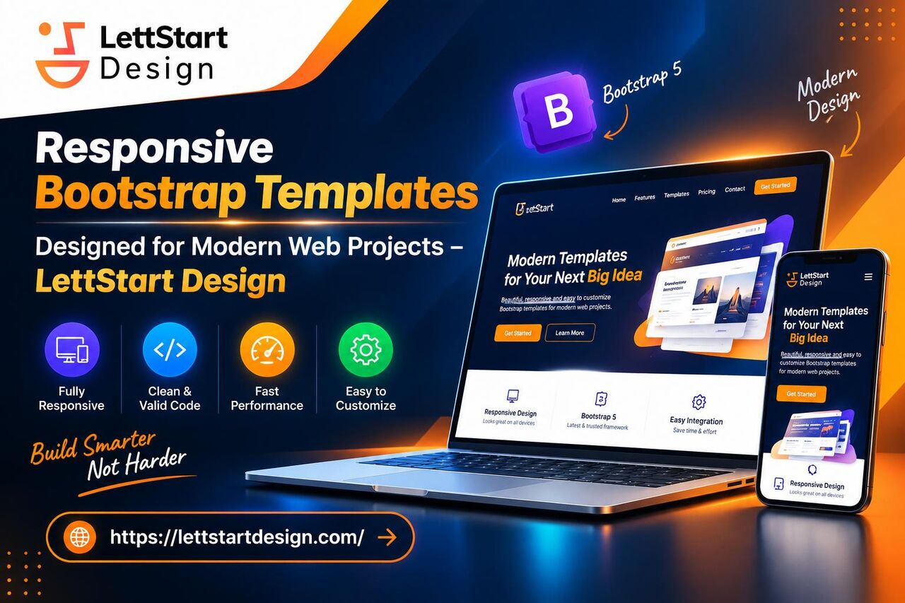 Mumbai, Business, Explore Professional Bootstrap Templates For Web Projects - LettStart Design