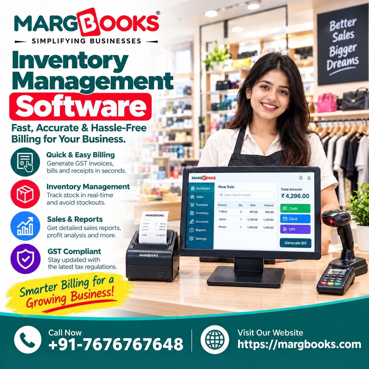 Noida, Accounting, Inventory Management Software To Improve Stock Accuracy | MargBooks