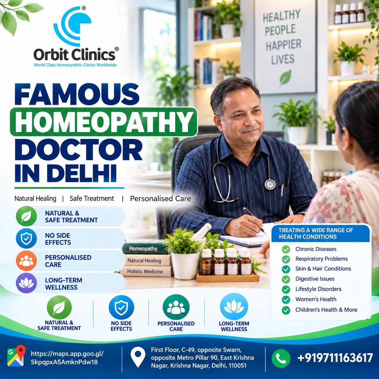 New Delhi, Health, Famous Homeopathy Doctor In Delhi For Personalized Care