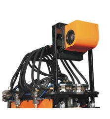 Mexico City, Industrial Machinery, Single Wall Corrugator Machine For Plastic Corrugated Pipe Production