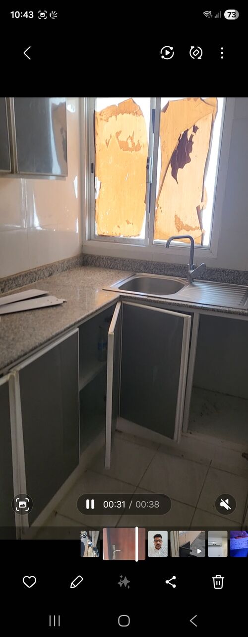 Muharraq, Apartments, Flats, Houses & Villas, BHD 140/month,  1 BR,  35 Sq. Meter,  Flat For Rent In Muharraq