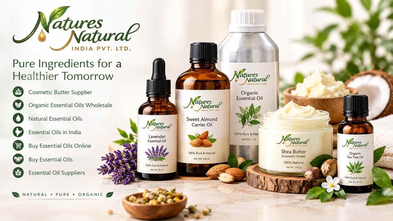 Ghaziabad, Health & Beauty Items, Essential Oils In India &ndash; Organic Essential Oils & Cosmetic Butter Supplier